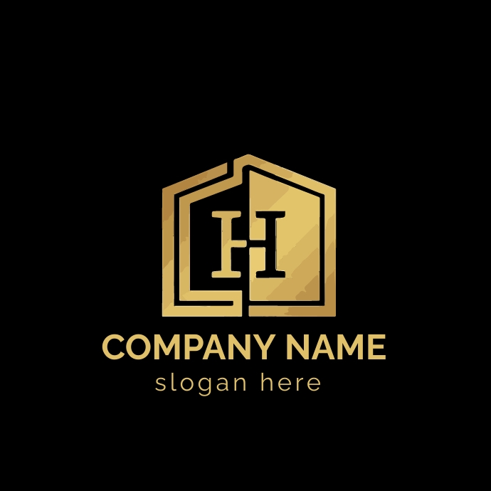 Copy Of H Logo Design Company Logo PosterMyWall copy-of-h-logo-design-company-logo-postermywall